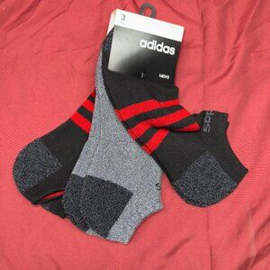 Adidas Men's Cushioned No Show Socks